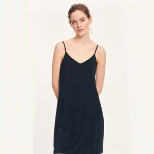 Samsoe Samsoe Semi Sheer  Mini Slip Dress